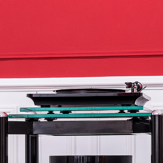 Anti-vibration stand NorStone Spider Anti-Vibration and Damp 50 Glass Plate Black - img.1