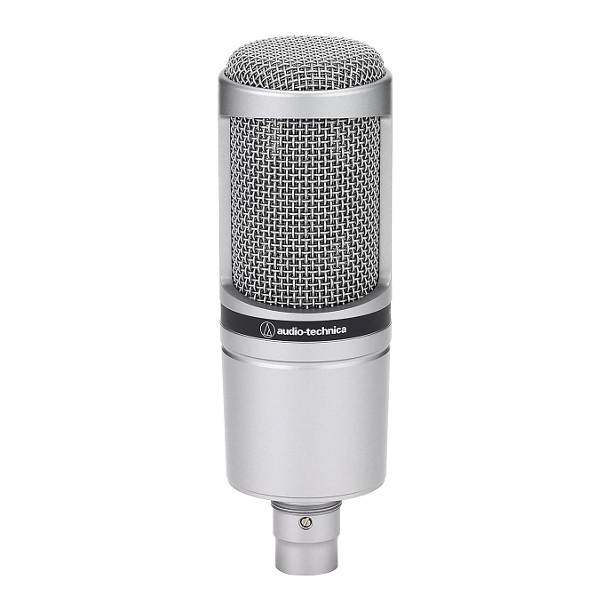 Studio microphone Audio-Technica AT2020 Gun Metal - img.1