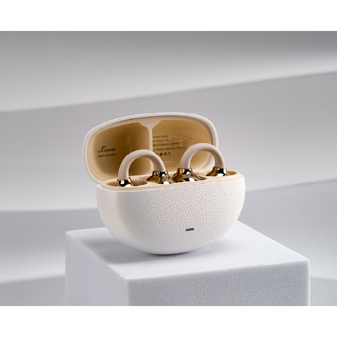 Wireless Headphones Kinera Sylvie White Champagne Gold - img.8