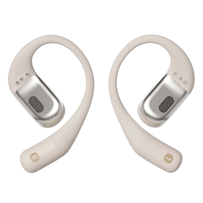 Wireless Headphones Shokz OpenFit Beige - img.3