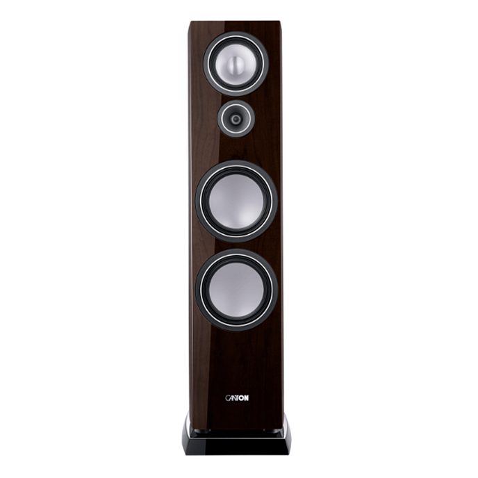 Floorstanding Speakers Canton Vento 100 Walnut Dark High Gloss (1pc) - img.0