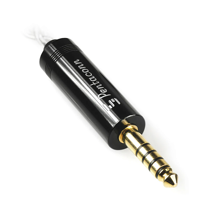 Cable 64 Audio Premium 8-Braid Cable Non-Recessed Silver 4.4mm - img.0