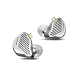 - img.1 In-ear headphones KZ PR1 Hi-Fi Edtion with Mic Silver - img.1