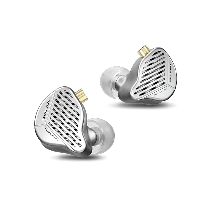 In-ear headphones KZ PR1 Hi-Fi Edtion with Mic Silver - img.1