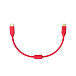 Cable DJTT Chroma Cables USB-C - USB-C Straight Red 0.25m - img.0