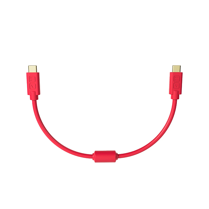 Cable DJTT Chroma Cables USB-C - USB-C Straight Red 0.25m - img.0