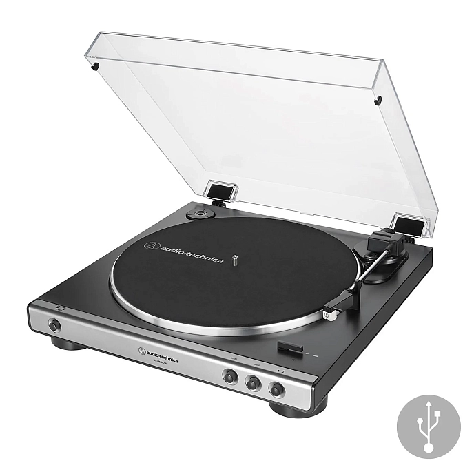 Turntable Audio-Technica AT-LP60X USB Gun Metal - img.3