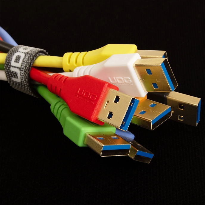 Cable UDG Ultimate Audio Cable USB-C - USB-A Straight 1.5m Orange - img.8