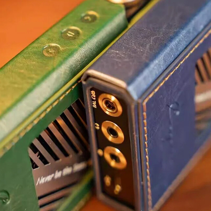 Case Cayin N3 Ultra Leather Case Blue - img.1