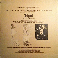 Vinyl Record David Bowie - In Bertolt Brecht's Baal
