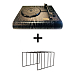 MJI Audio M2012 Black + MJI Vinyl Records Holder R25 (Bundle) - img.0