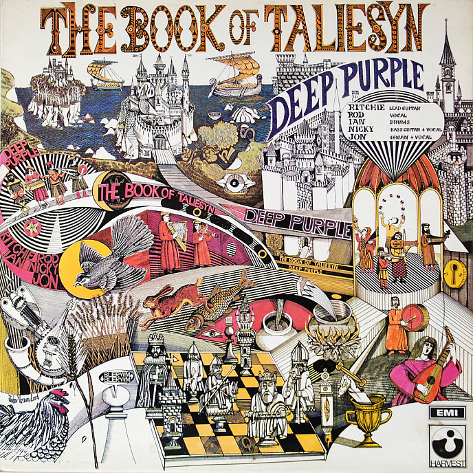 Vinyl Record Deep Purple - Book of Taliesyn - (mono) LP - img.0