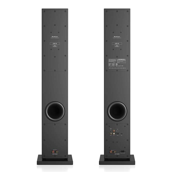 Wireless Speaker Audio Pro A38 W Black - img.1