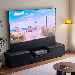 Hi-Fi Stand NorStone Eden Vision 240 + Eden Vision Motorized Slider (Bundle) Black