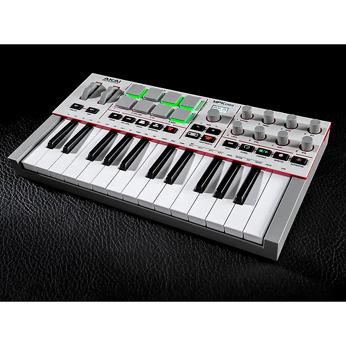 MIDI Keyboard AKAI PRO MPK Mini IV White - img.6