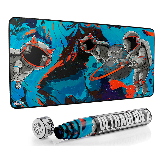 Mouse pad Maze ASTRO PAW-RC Blue 2XL - img.0