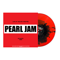 Vinyl Record Pearl Jam – Live At The Fox Theatre (Atlanta 1994) (Red / Black Splatter) LP