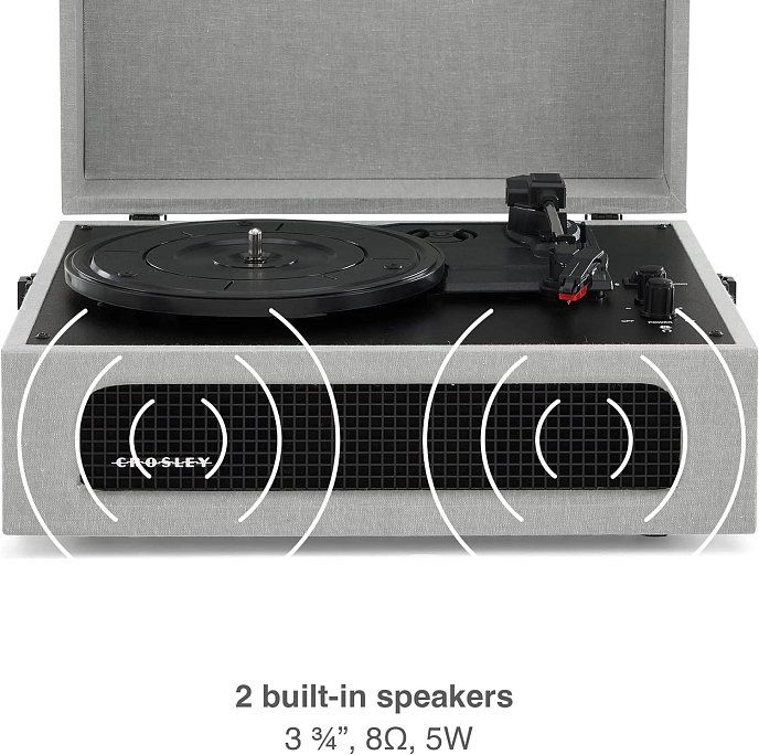 Turntable Crosley Voyager Plus Gray - img.3
