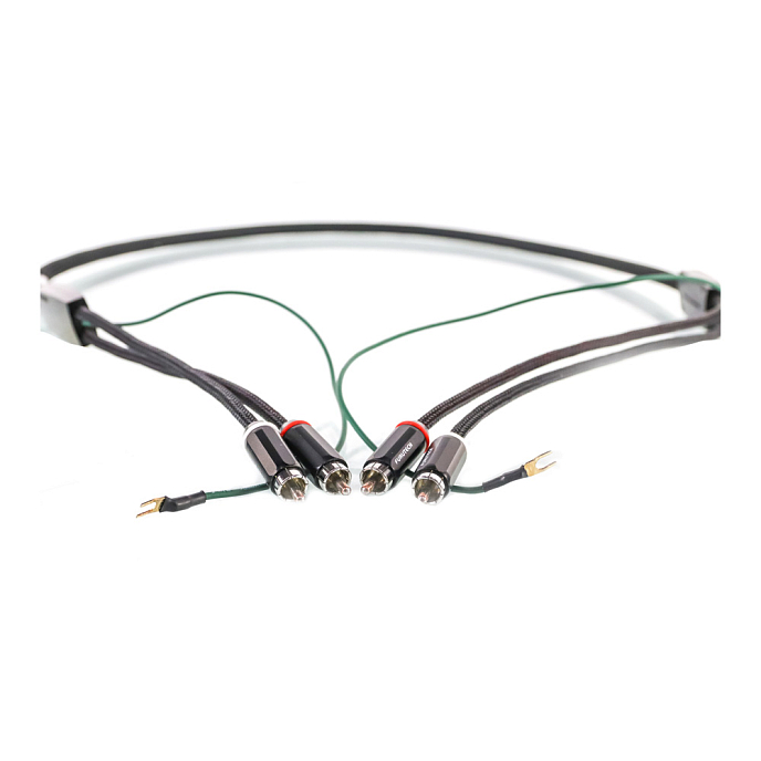 Cable Furutech AG-12-R4 black 2rca - 2rca 1.2m - img.1