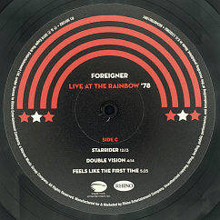Vinyl Record Foreigner - Live At The Rainbow 78 - 2LP