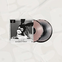 Vinyl Record Ariana Grande - Dangerous Woman (Pink&Black Swirl) - 2LP