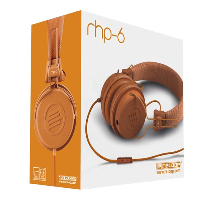 DJ headphones Reloop RHP-6 Orange - img.4