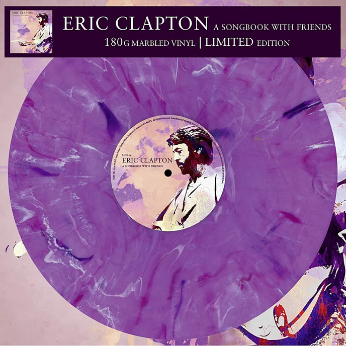 Vinyl Record Eric Clapton - A Songbook With Friends (Lavender) LP - img.1