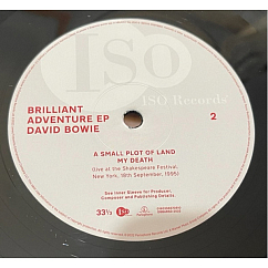 Vinyl Record David Bowie – Brilliant Adventure EP RSD2022 LP