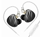 - img.0 In-ear headphones KZ Krila with Mic Black - img.0
