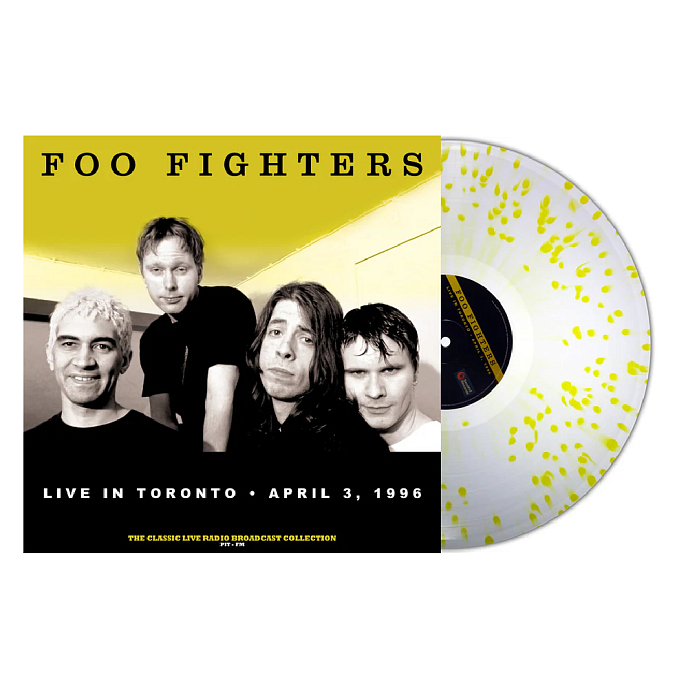 Vinyl Record Foo Fighters – Live In Toronto - 1996 (Clear/Yellow Splatter) LP - img.0