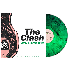 Vinyl Record The Clash - Live in NYC 1979 (Green Marble) LP