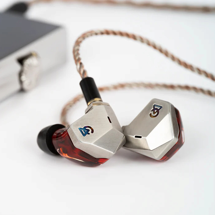 In-ear headphones Campfire Audio Grand Luna Silver/Red - img.5