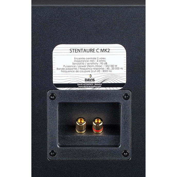 Central Channel Davis Acoustics Stentaure C MK2 Black Ash - img.4