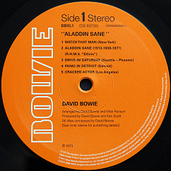 Vinyl Record David Bowie - Aladdin Sane - LP