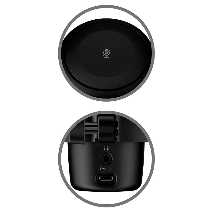 Microphone for streaming and gaming HyperX DuoCast Black - img.3