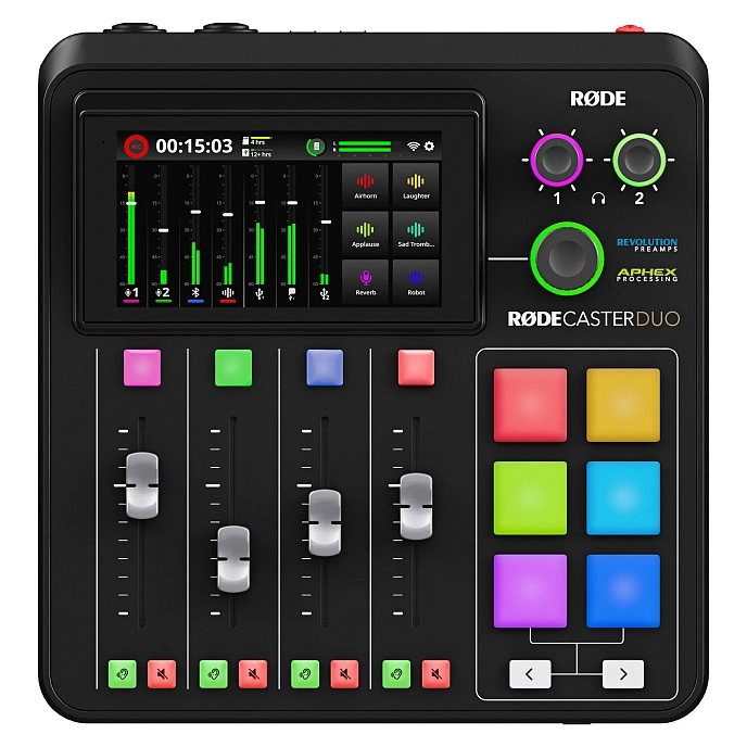 Audio interface RODE RodeCaster Duo (UK plug) Black - img.0