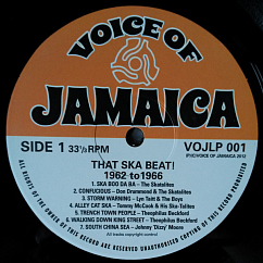 Vinyl Record Various Artists - That Ska Beat! 1962 To 1966 (Reggae) LP