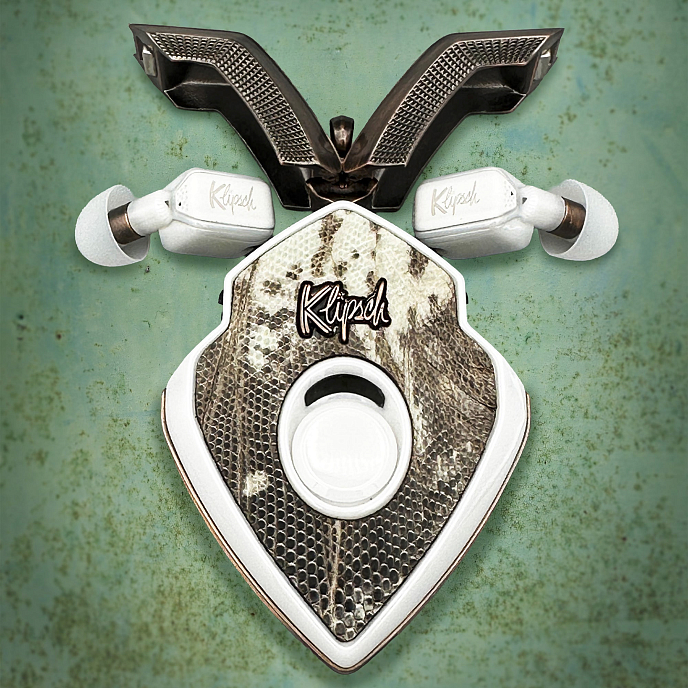 Wireless Headphones Klipsch T10 Bespoke Edition Mint Cocoa Lizard - img.0