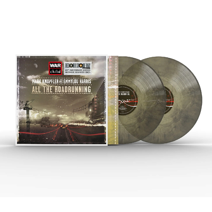 Vinyl Record Mark Knopfler, Emmylou Harris - All The Roadrunning (Smoky Marble) (RSD26) - 2LP - img.1