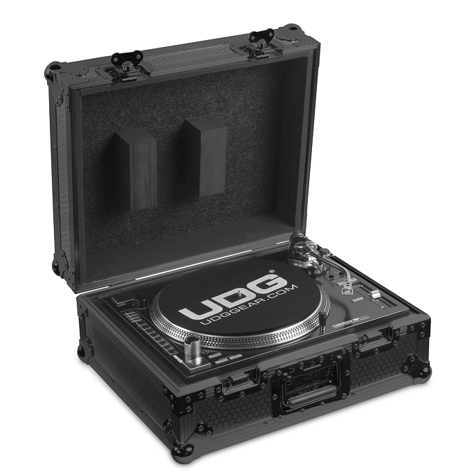Case UDG Ultimate Flight Case Multi Format Turntable MK2 Black - img.2