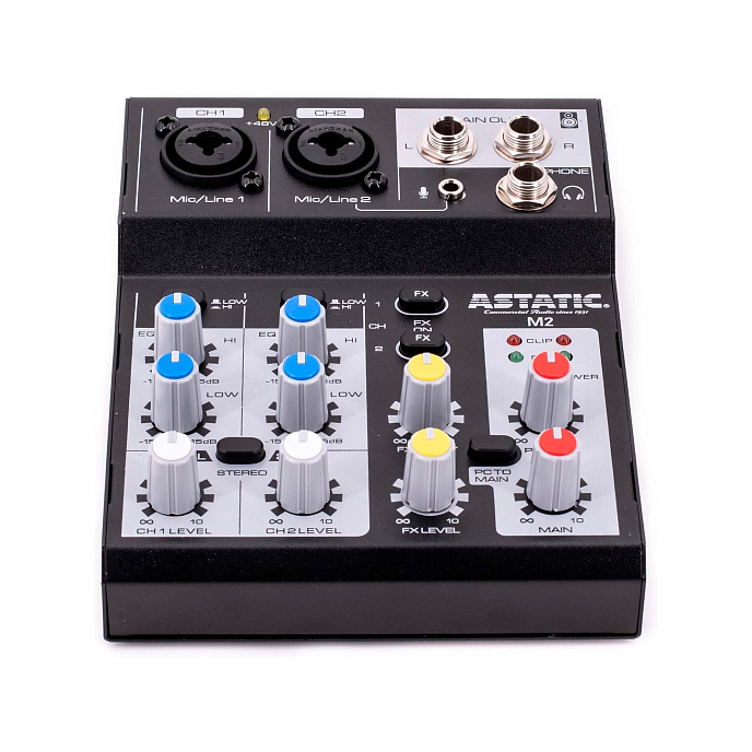 Mixing console CAD Astatic M2 Black - img.0