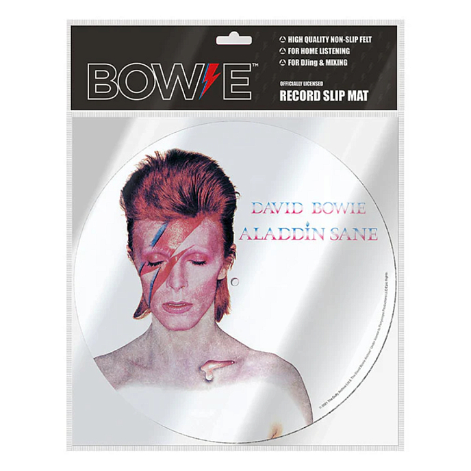 Vinyl Accessory Pyramid David Bowie Aladdin Sane (12 Slipmat) White - img.1