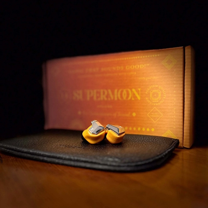 In-ear headphones Campfire Audio Supermoon Orange - img.5