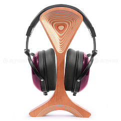 Headphone stand Dr.Head Under Wood Snowstorm 2 Natural Orange