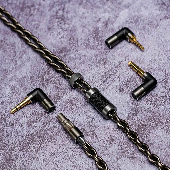 Cable DUNU Hulk Pro Black 2-pin 1.2m - img.1