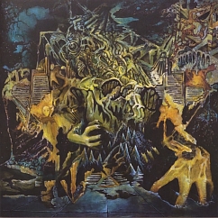 Vinyl Record King Gizzard And The Lizard Wizard - Murder Of The Universe (Transparent Green W/Mustard Yelow Splatter) LP