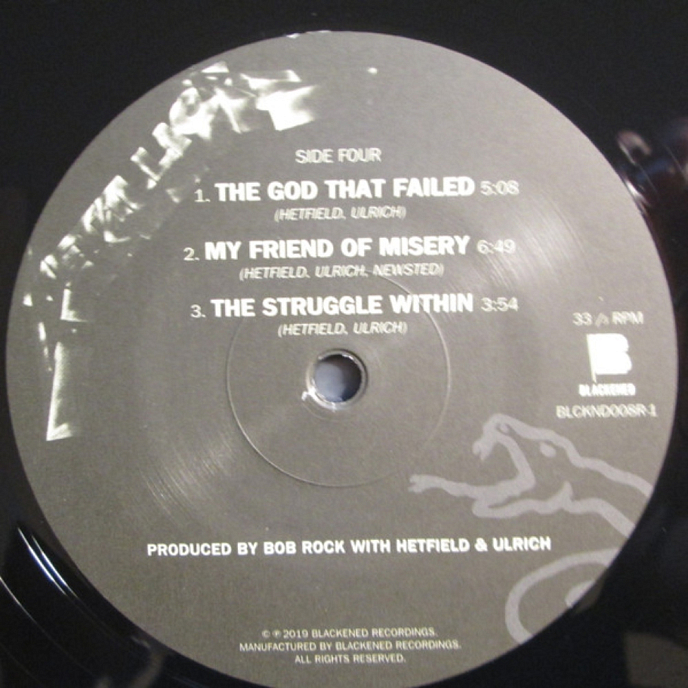 Vinyl Record Metallica – Metallica (Remastered) - 2LP - img.8