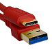 Cable UDG Ultimate Audio Cable USB-C - USB-A Straight 1.5m Red - img.3