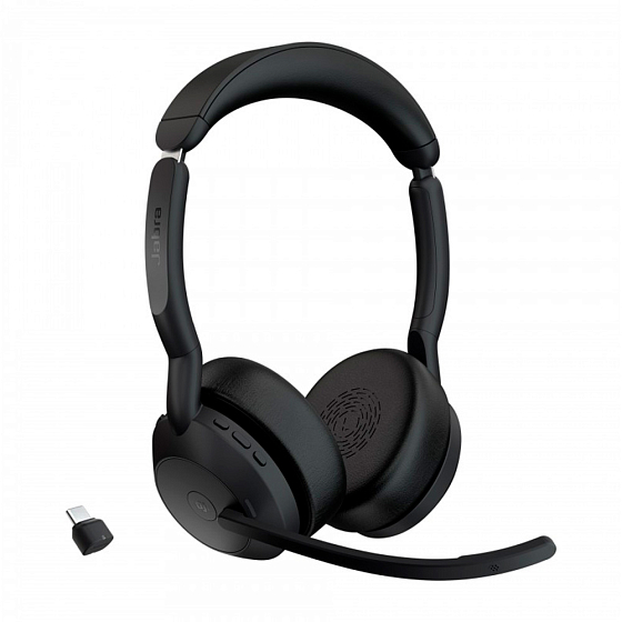 Headset Jabra Evolve2 55 Link380c UC Stereo Black - img.0