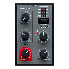 Synthesizer Clavia Nord Lead A1 Red